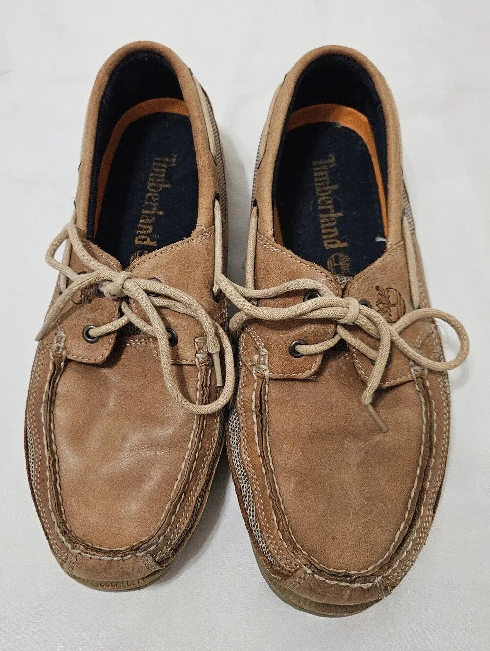 Timberland Gateway Pier Men's Brown Leather Boat Shoes US Size 10.5